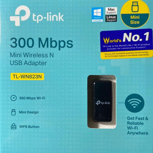 visa Memoria Alicia TL-WN823N 300Mbps Mini Wireless N USB Adapter